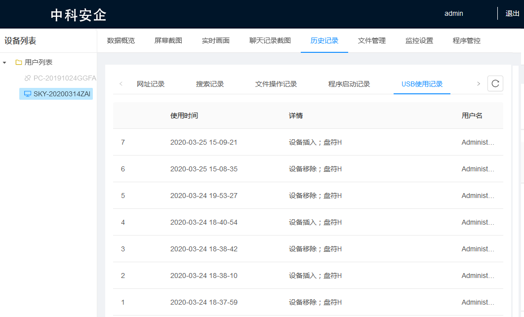 中科安企员工电脑监控软件在公司中的应用